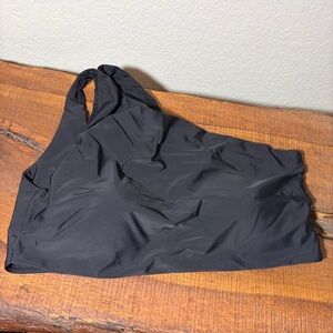 SummerSalt one strap Bikini Top women’s Size 12 black with padding